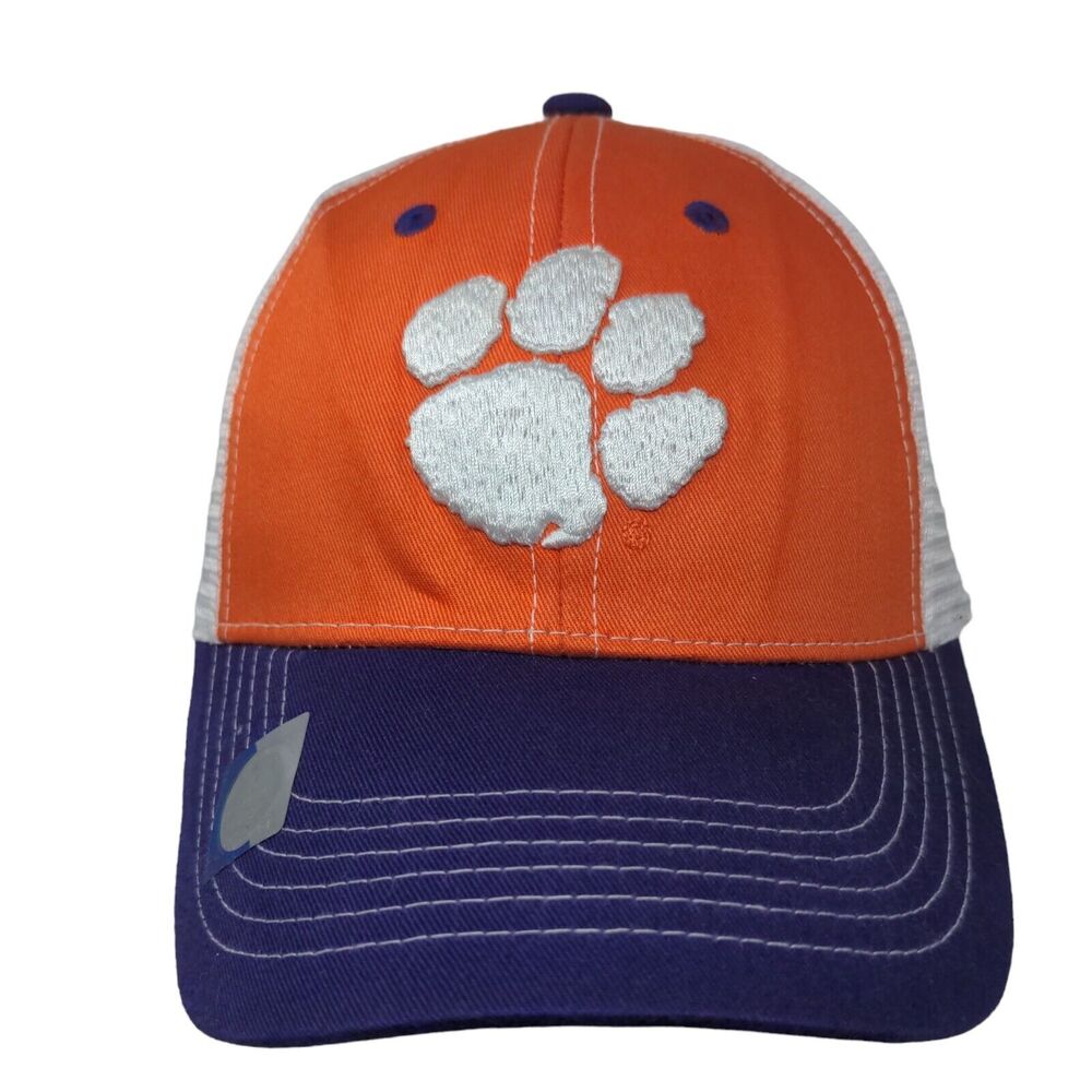 Collegiate Headwear Mens Snapback Hat Multicolor Clemson Tigers Embroidered Logo